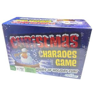 Outset Media Christmas‎ Charades Game-Party Game and Family Fun **NEW-Sealed**
